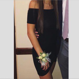 Black off the Shoulder Dress